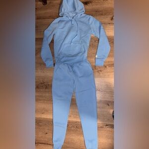 South Pole Light Blue Hoodie and Sweatpants Set